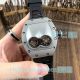 New Upgraded Copy Richard Mille RM 053 Men's Watch 48mm - Silver Bezel Black Rubber Strap (10)_th.jpg